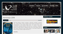 Desktop Screenshot of nagroda-zulawskiego.pl